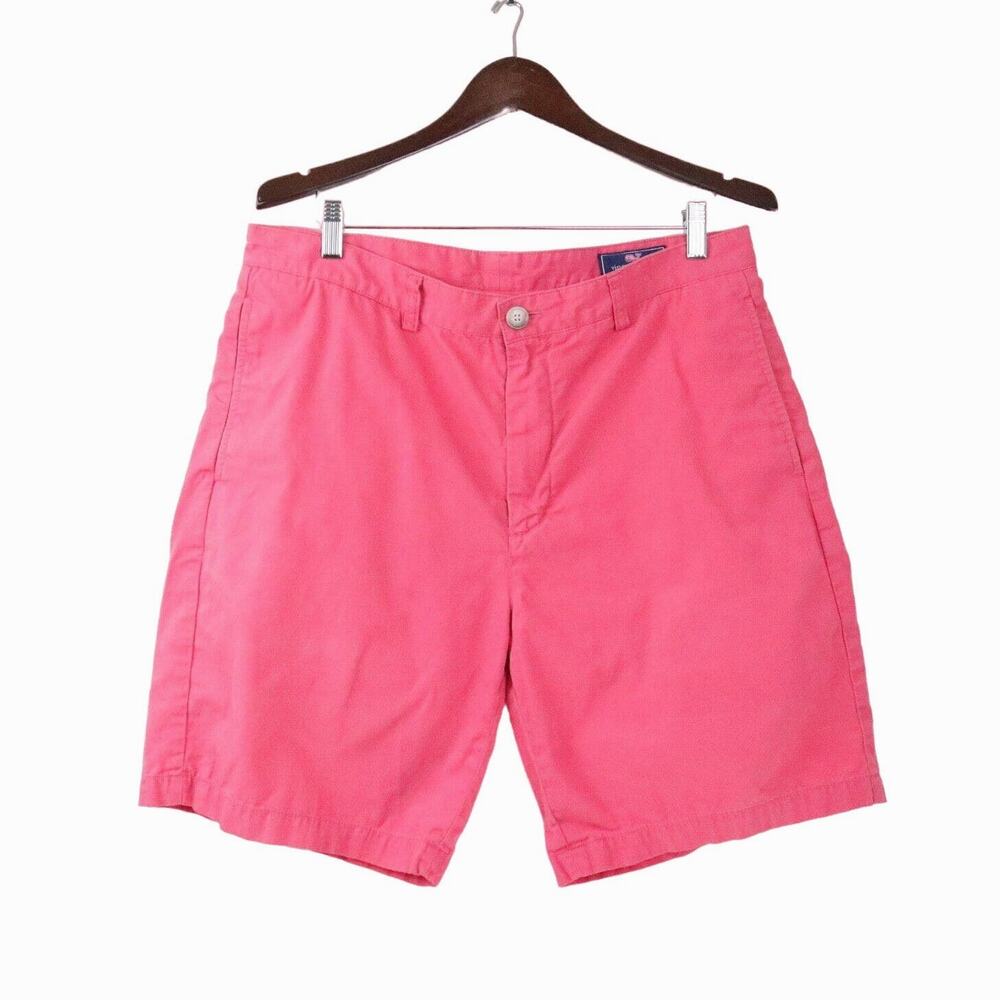 Vineyard Vines Men's Size 35 9" Summer Club Shorts Classic Fit Pink